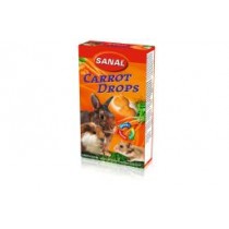 Sanal knaagdier carrot drops 45 gram